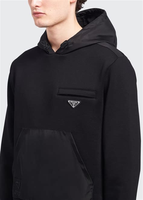 prada pullover men|prada logo hoodie men.